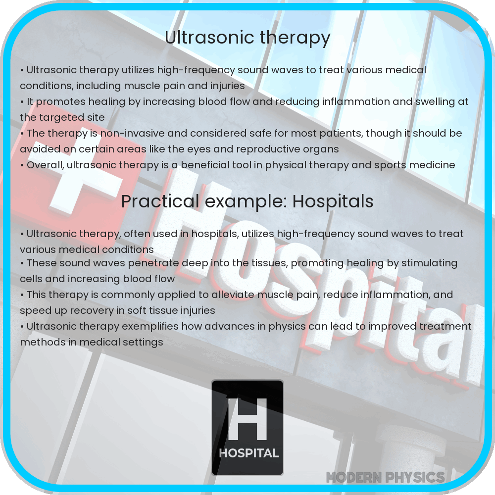 Ultrasonic therapy