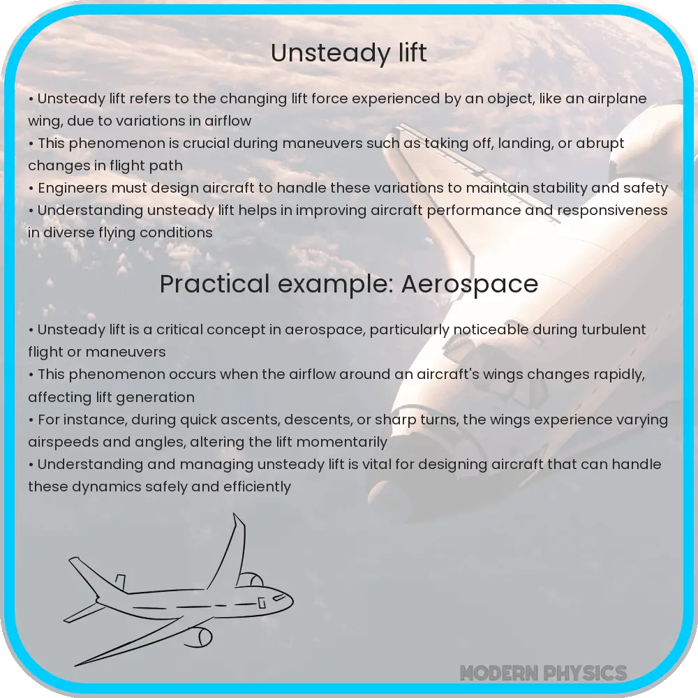 Unsteady Lift