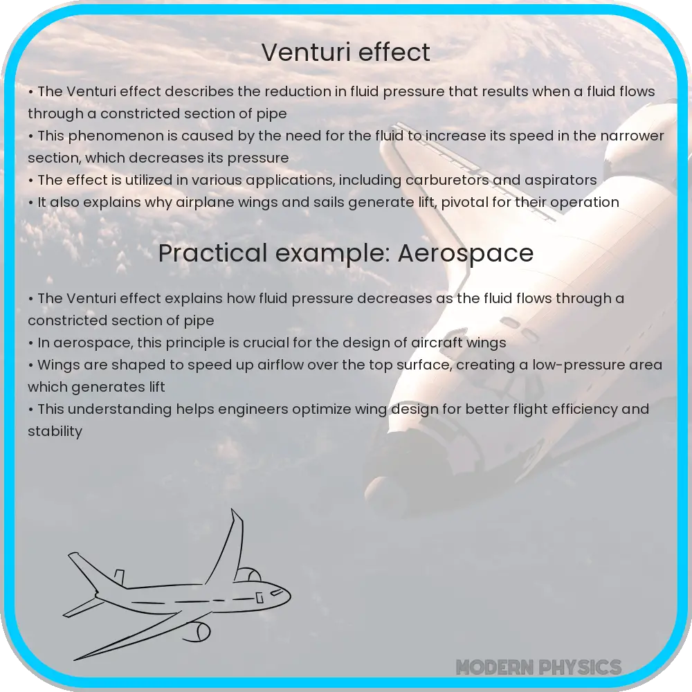 Venturi effect