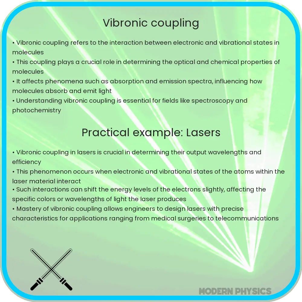 Vibronic Coupling