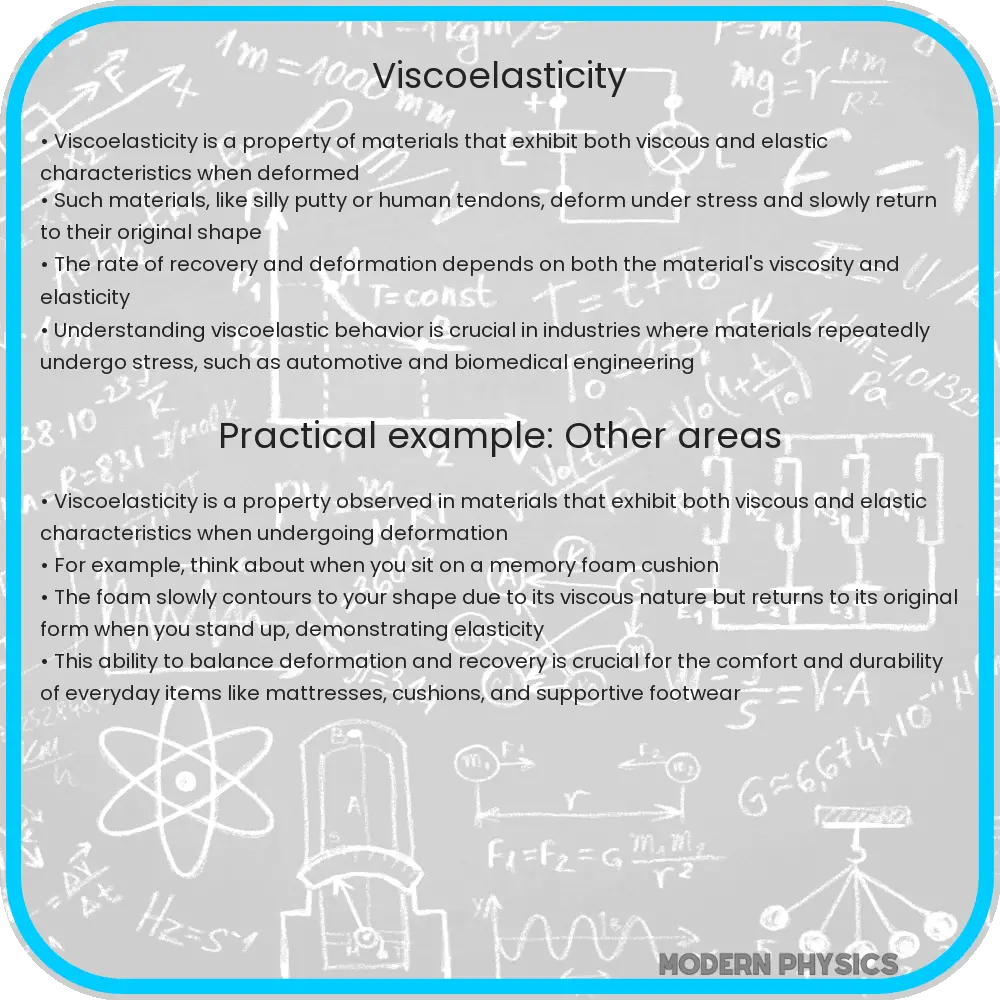 Viscoelasticity
