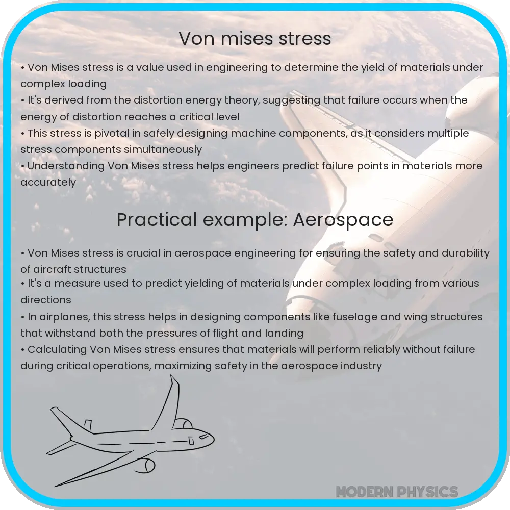 Von Mises stress