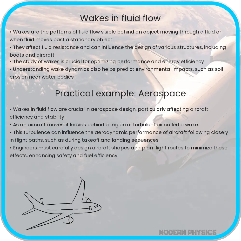 Wakes in fluid flow