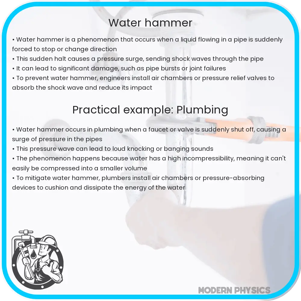 Water hammer