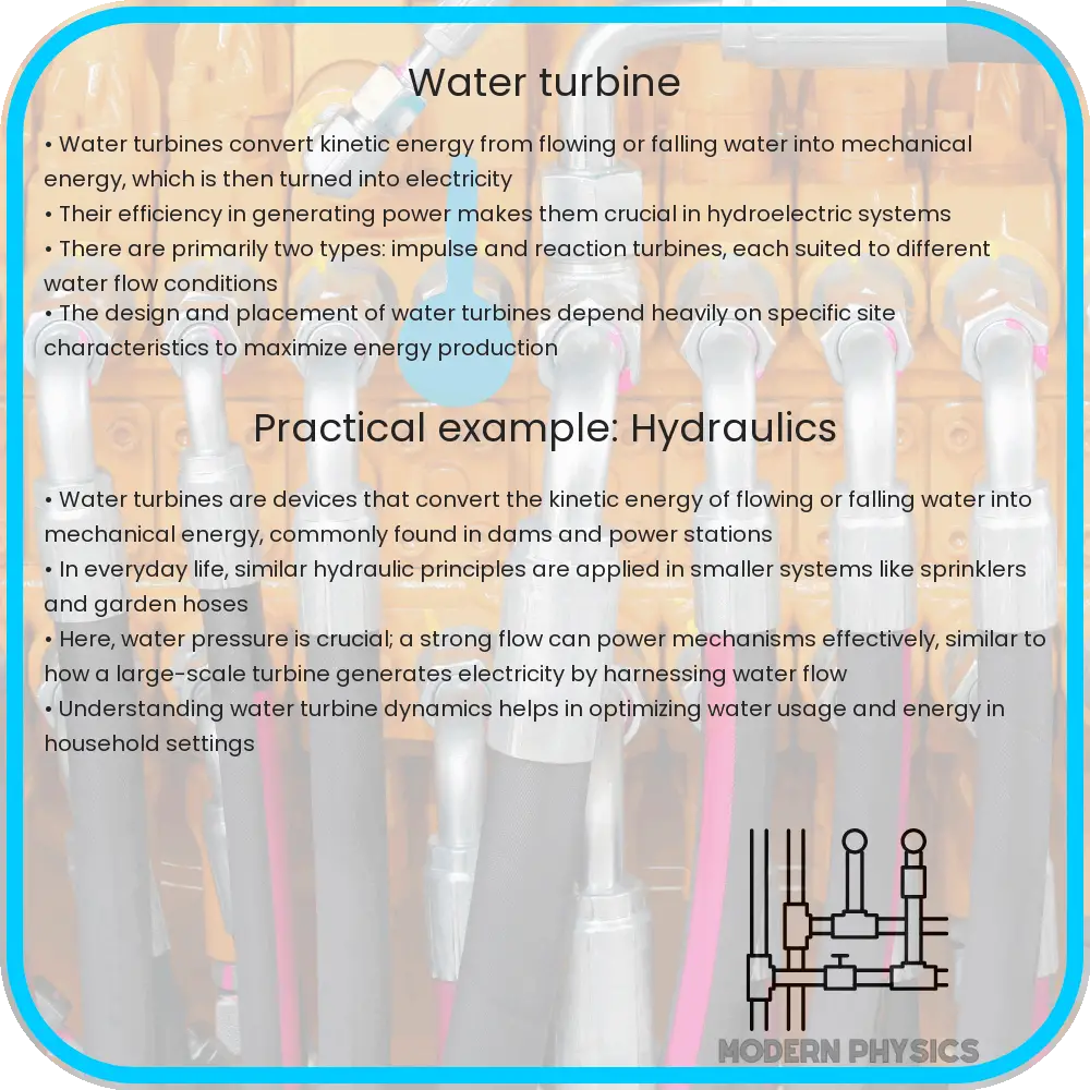 Water turbine