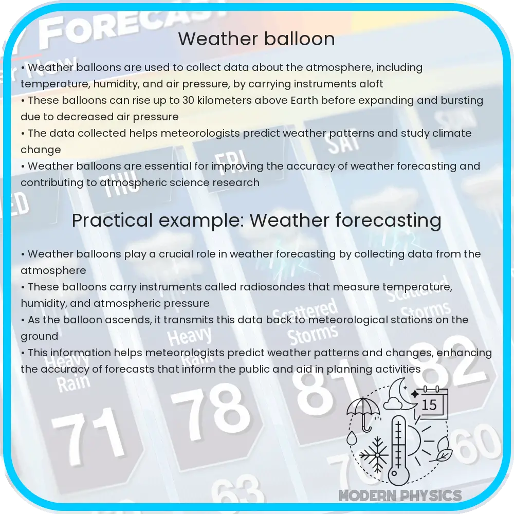 Weather balloon