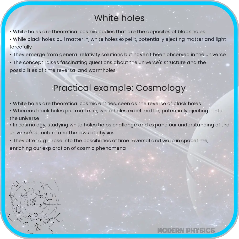 White holes