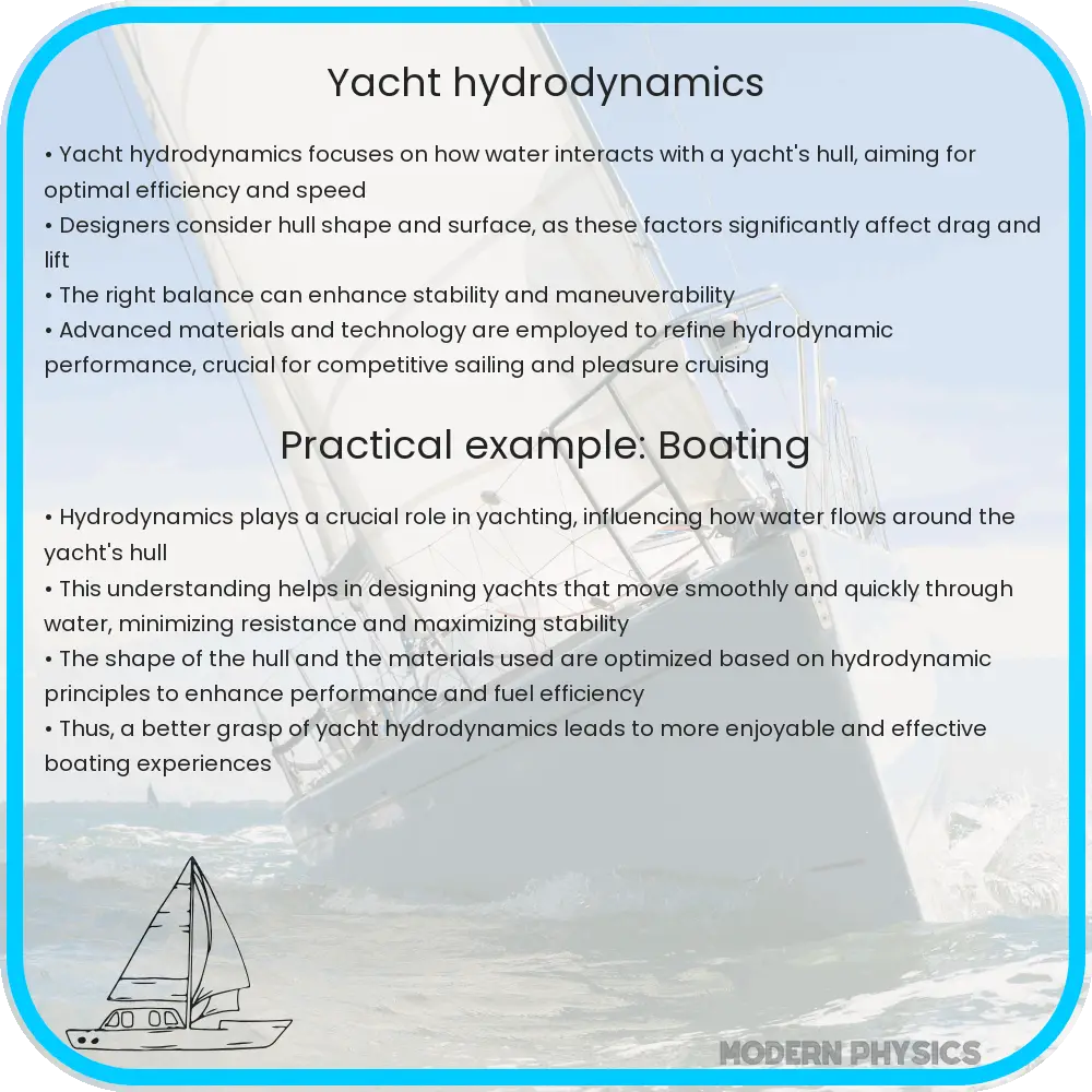 Yacht hydrodynamics