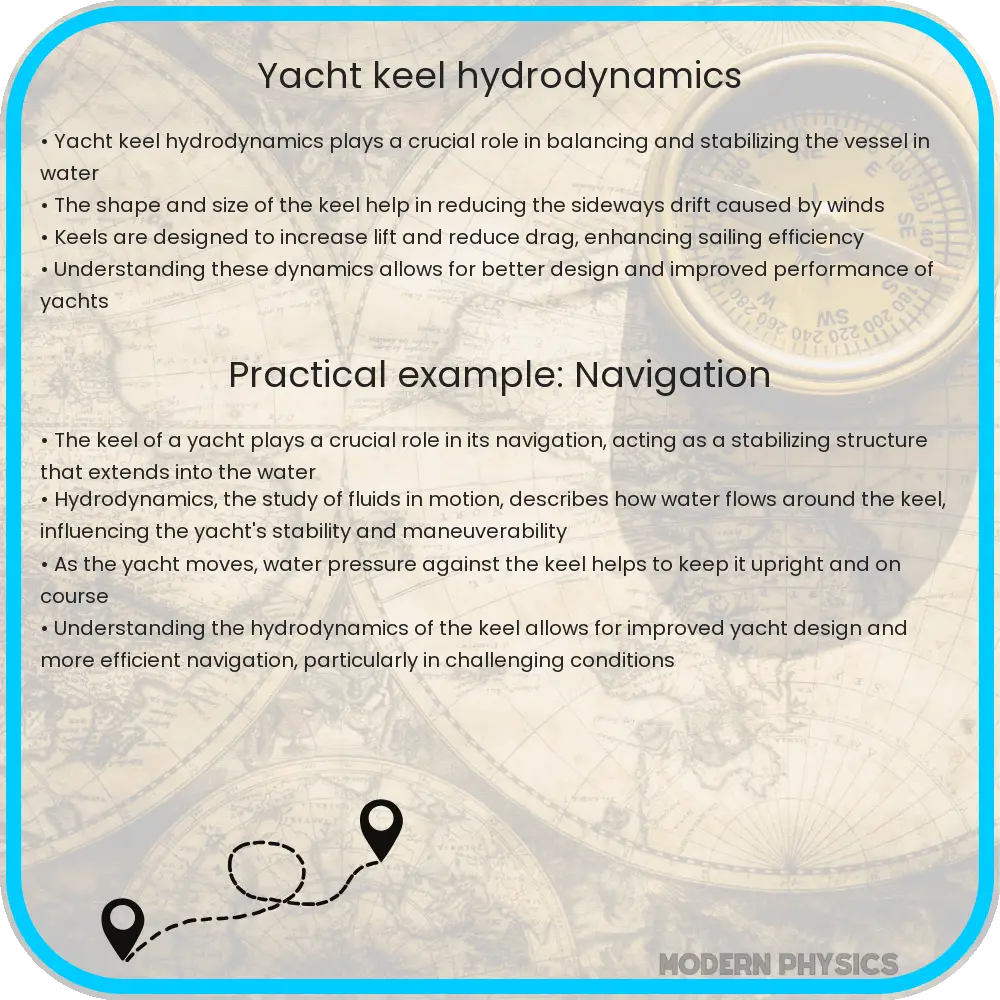Yacht Keel Hydrodynamics