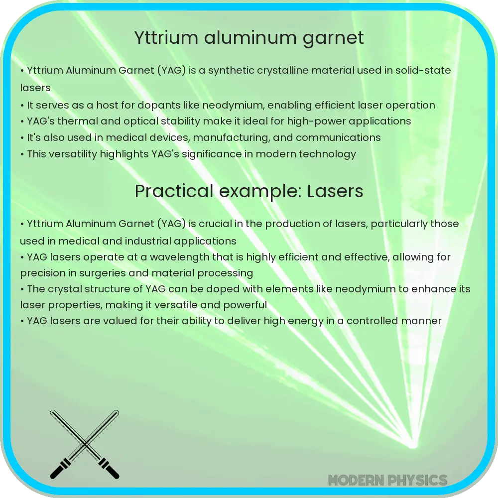 Yttrium Aluminum Garnet