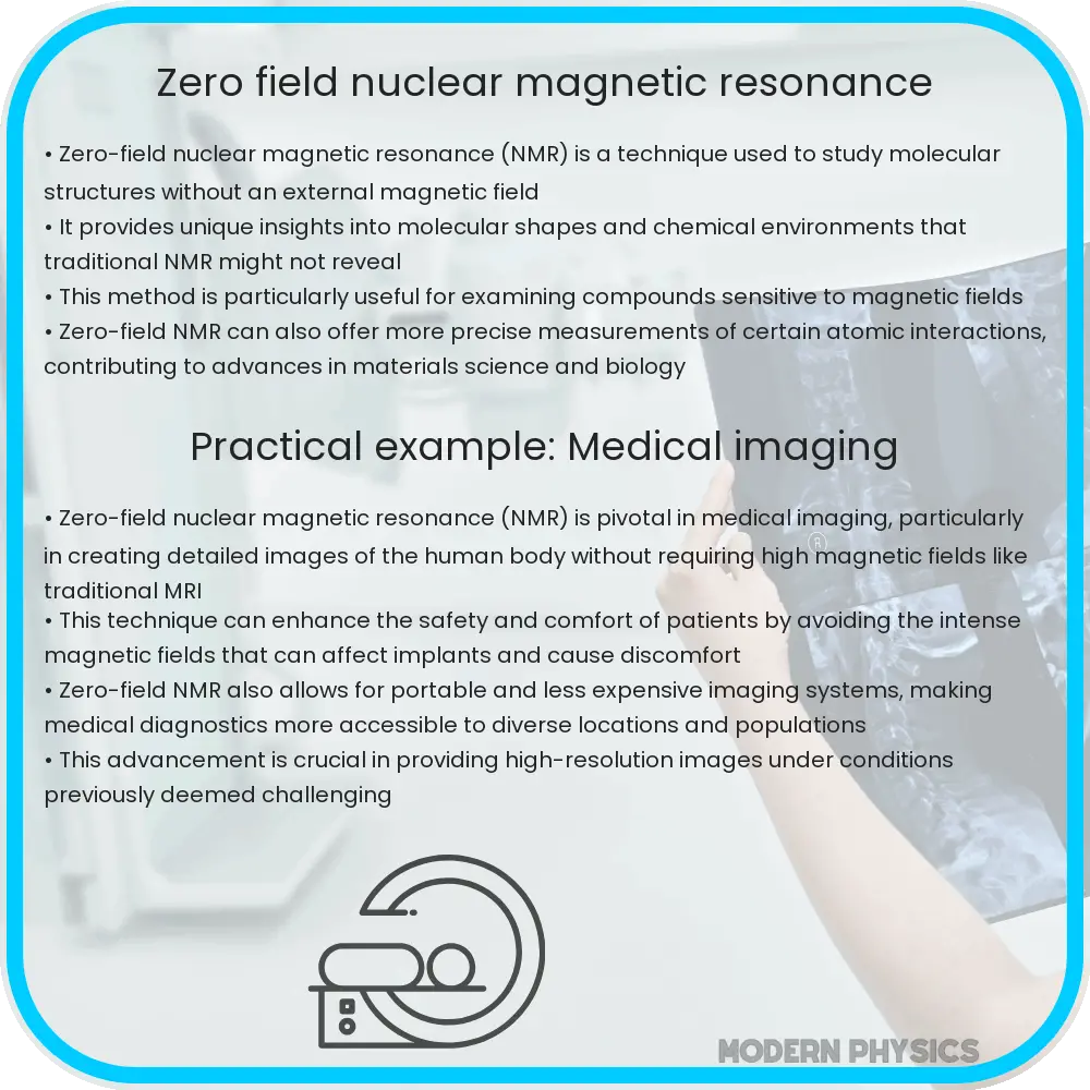 Zero-field nuclear magnetic resonance