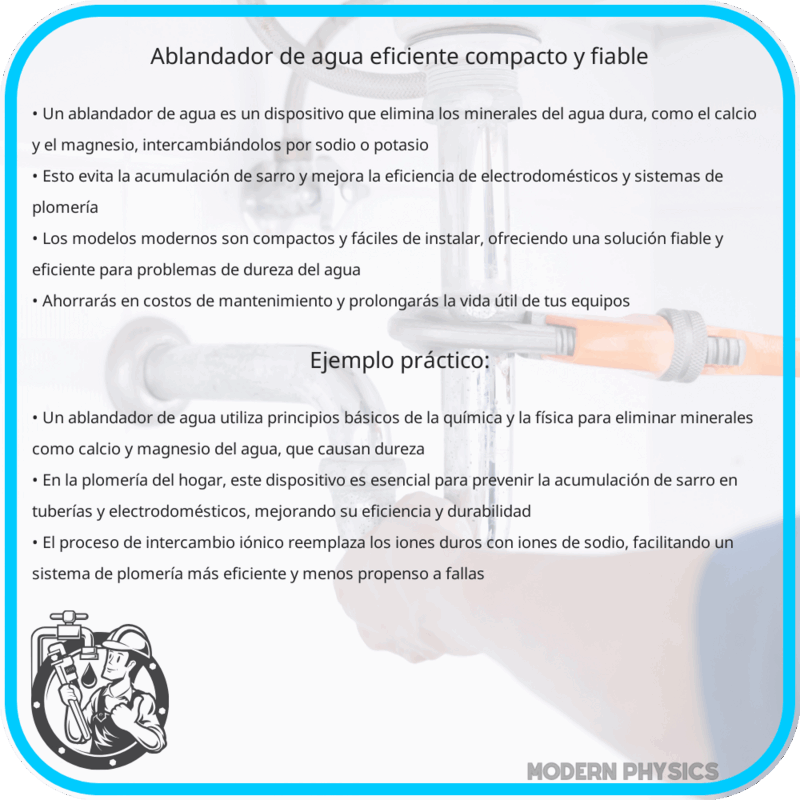 Ablandador de Agua | Eficiente, Compacto y Fiable