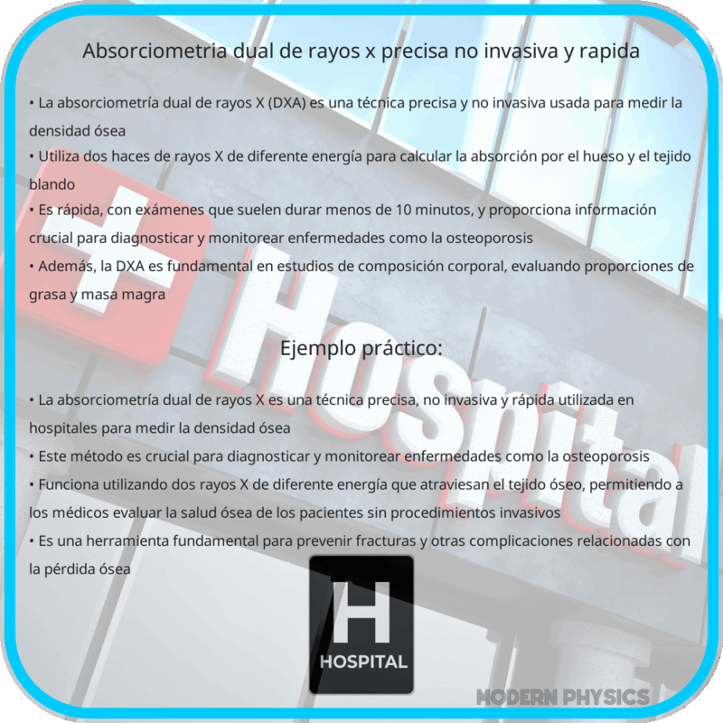 Absorciometría Dual de Rayos X | Precisa, No Invasiva y Rápida
