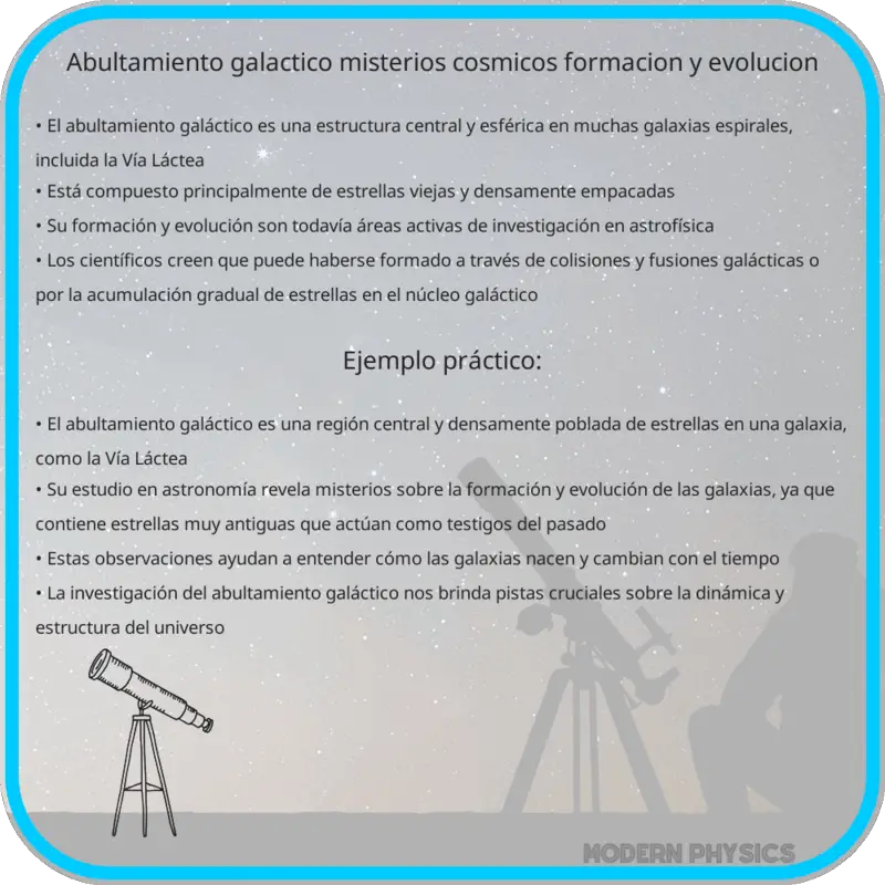 Abultamiento Galáctico | Misterios Cósmicos, Formación y Evolución