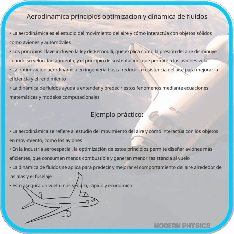 Aerodinámica | Principios, Optimización y Dinámica de Fluidos