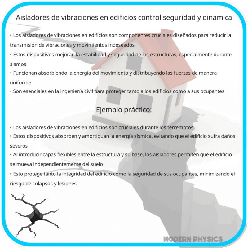 Aisladores de Vibraciones en Edificios | Control, Seguridad y Dinámica