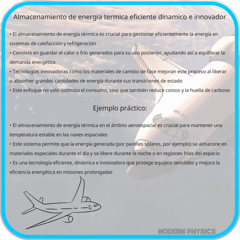 Almacenamiento de Energía Térmica | Eficiente, Dinámico e Innovador