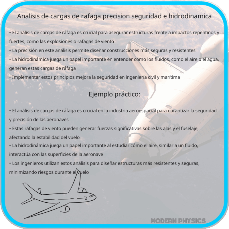 Análisis de Cargas de Ráfaga | Precisión, Seguridad e Hidrodinámica