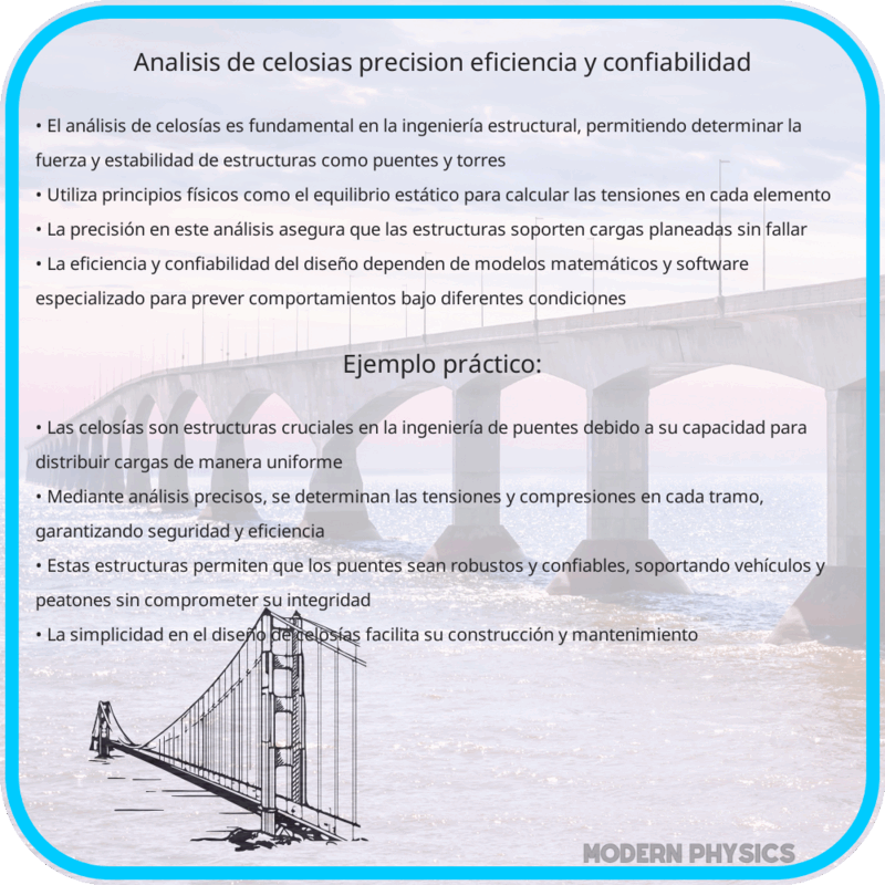 Análisis de Celosías | Precisión, Eficiencia y Confiabilidad