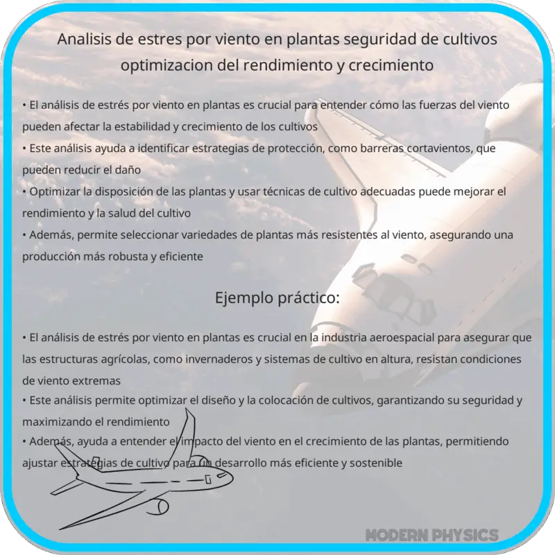 Análisis de Estrés por Viento en Plantas | Seguridad de Cultivos, Optimización del Rendimiento y Crecimiento