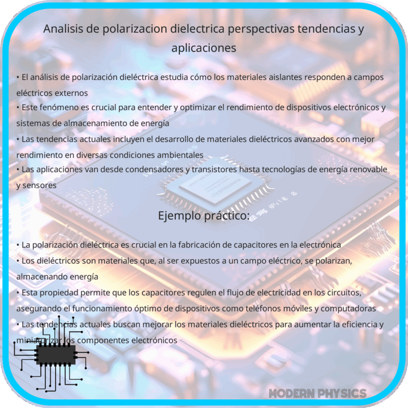 Análisis de Polarización Dieléctrica | Perspectivas, Tendencias y Aplicaciones