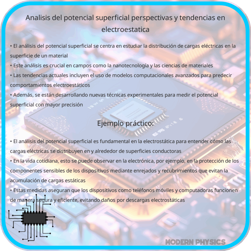 Análisis del Potencial Superficial | Perspectivas y Tendencias en Electroestática
