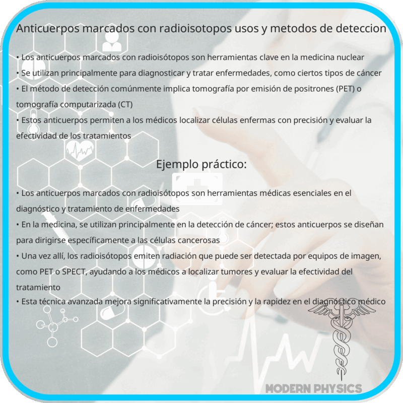 Anticuerpos Marcados con Radioisótopos: Usos y Métodos de Detección