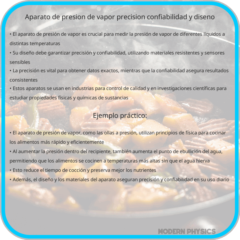 Aparato de Presión de Vapor | Precisión, Confiabilidad y Diseño