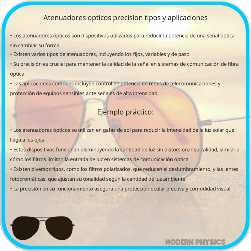 Atenuadores Ópticos | Precisión, Tipos y Aplicaciones