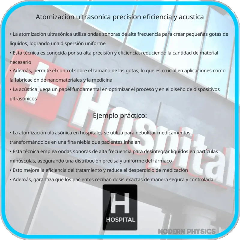 Atomización Ultrasonica | Precisión, Eficiencia y Acústica