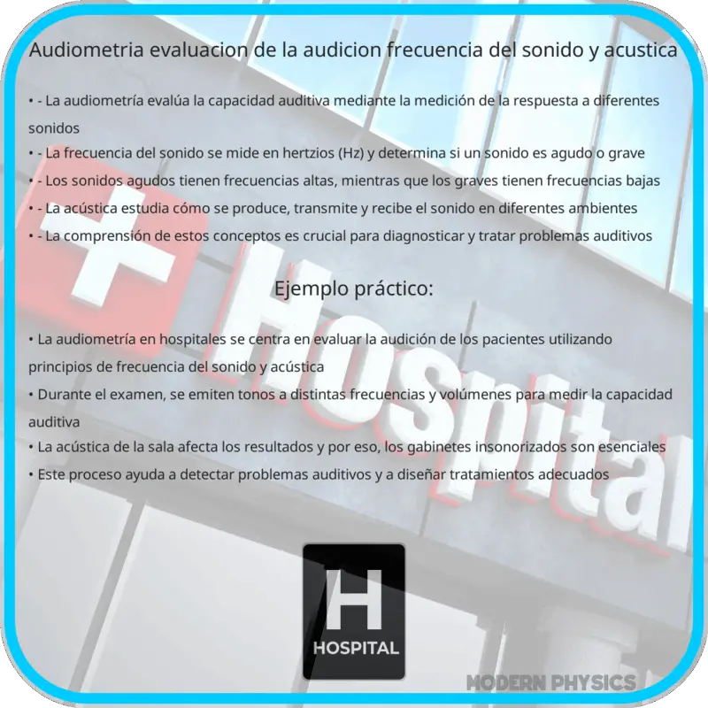 Audiometría | Evaluación de la Audición, Frecuencia del Sonido y Acústica