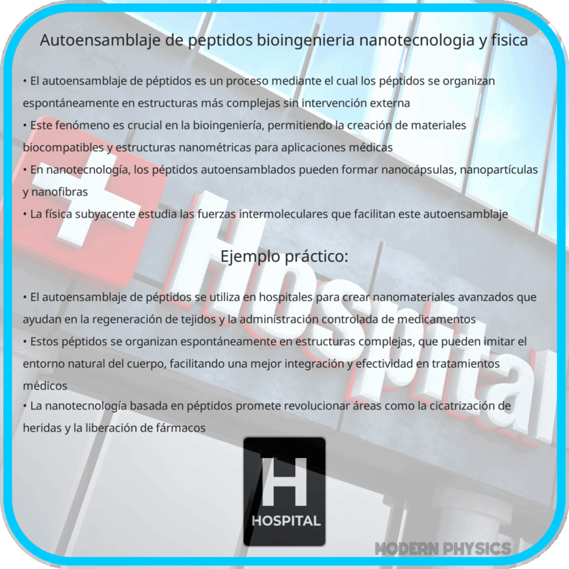 Autoensamblaje de Péptidos | Bioingeniería, Nanotecnología y Física