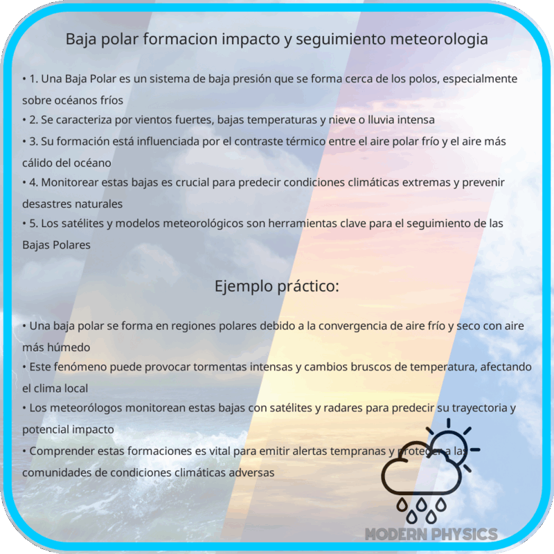Baja Polar | Formación, Impacto y Seguimiento | Meteorología