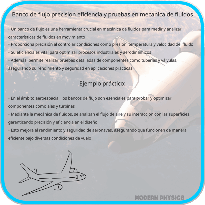 Banco de Flujo: Precisión, Eficiencia y Pruebas en Mecánica de Fluidos