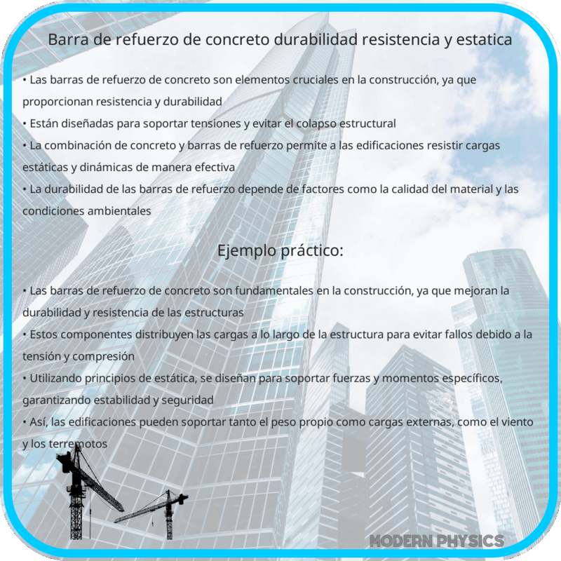 Barra de Refuerzo de Concreto | Durabilidad, Resistencia y Estática