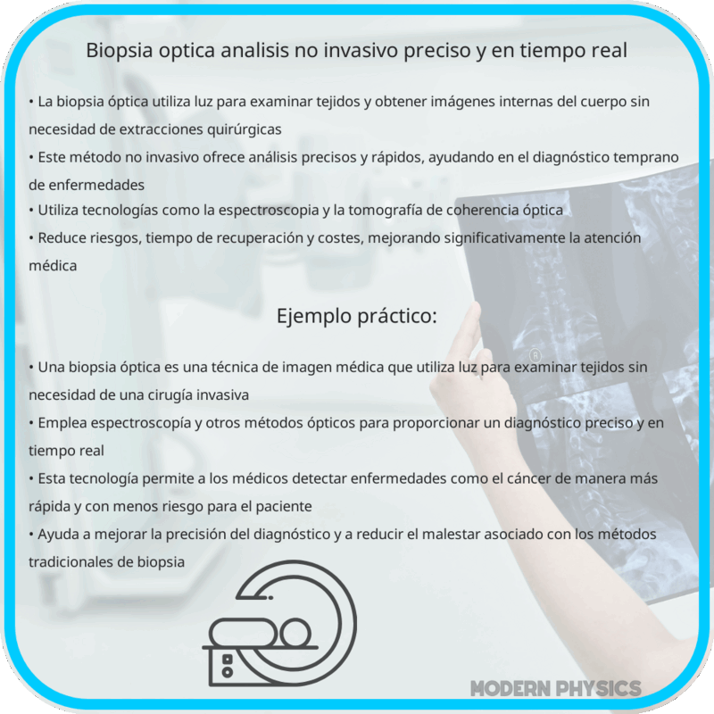 Biopsia Óptica | Análisis No Invasivo, Preciso y en Tiempo Real