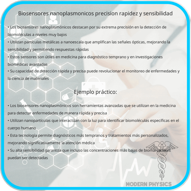 Biosensores Nanoplasmónicos | Precisión, Rapidez y Sensibilidad