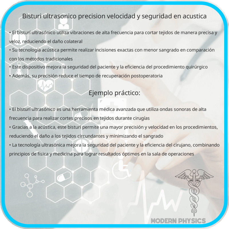 Bisturí Ultrasónico | Precisión, Velocidad y Seguridad en Acústica