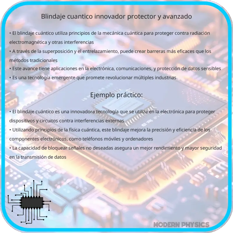 Blindaje Cuántico | Innovador, Protector y Avanzado