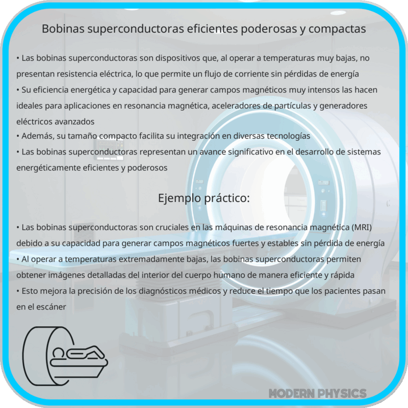 Bobinas superconductoras | Eficientes, poderosas y compactas