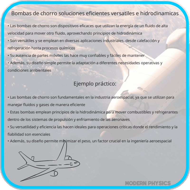 Bombas de Chorro | Soluciones Eficientes, Versátiles e Hidrodinámicas