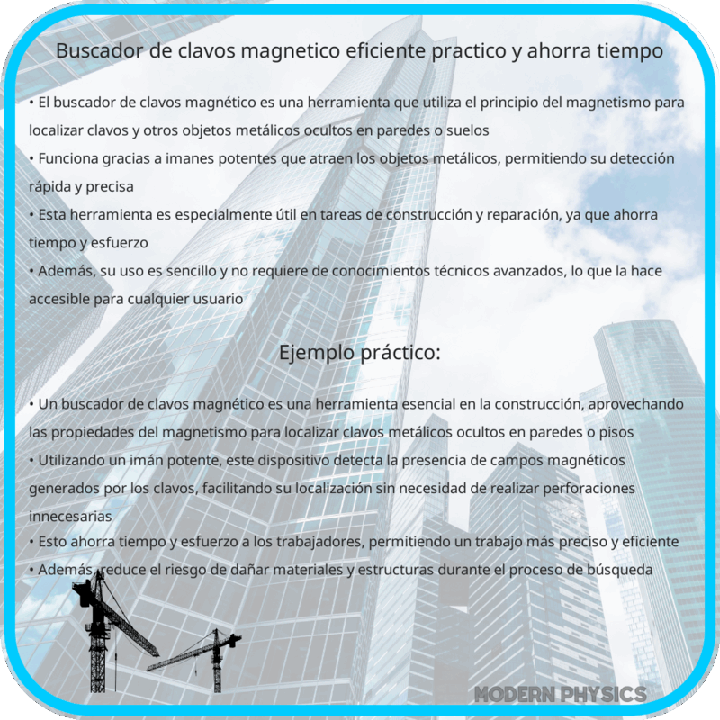 Buscador de Clavos Magnético | Eficiente, Práctico y Ahorra Tiempo