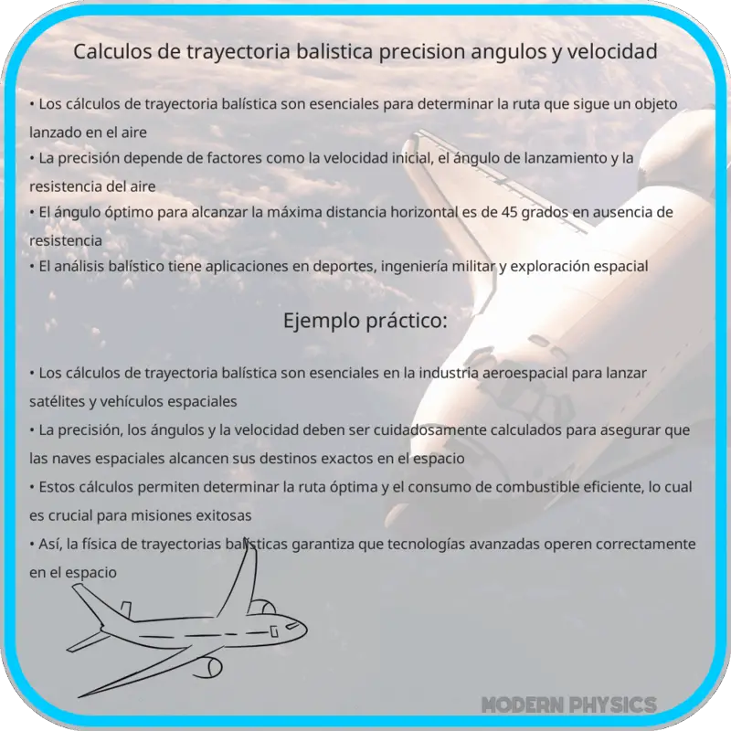 Cálculos de Trayectoria Balística | Precisión, Ángulos y Velocidad