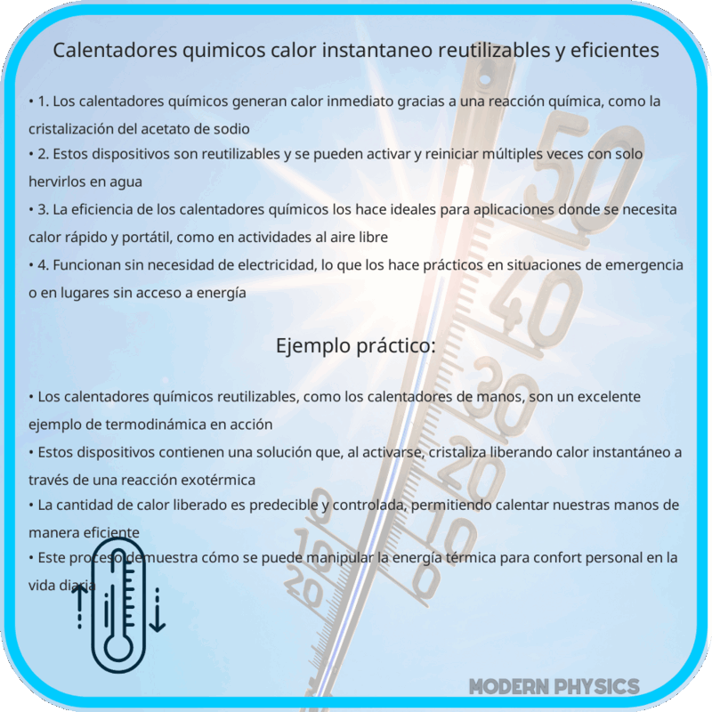 Calentadores Químicos: Calor Instantáneo, Reutilizables y Eficientes