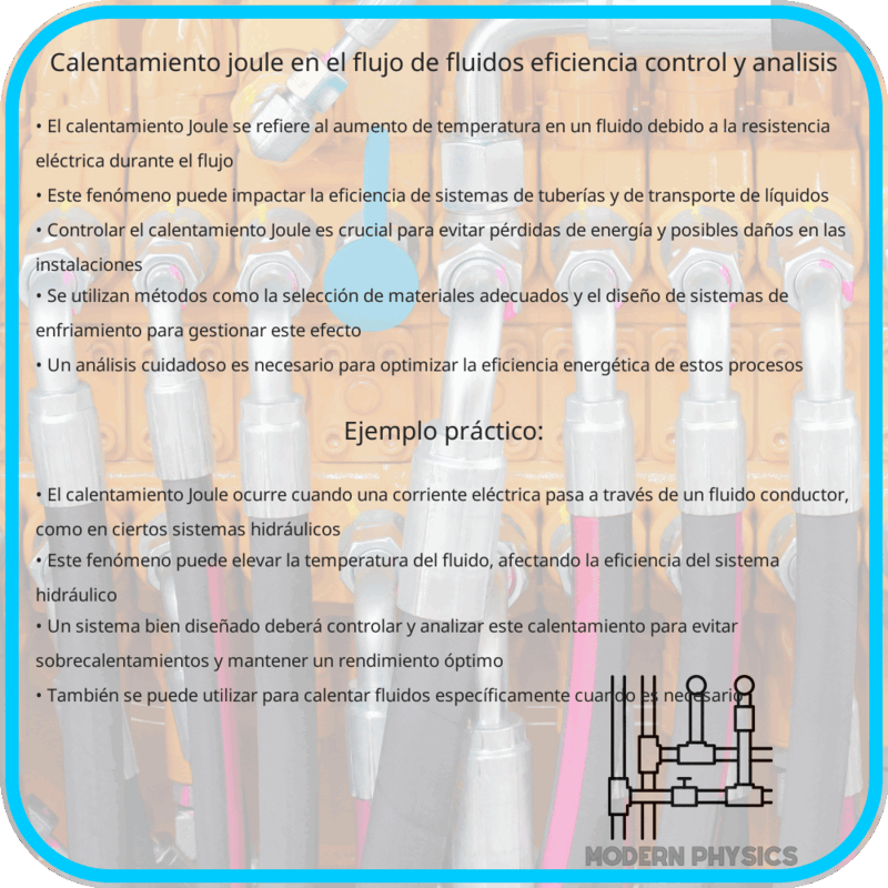 Calentamiento Joule en el Flujo de Fluidos | Eficiencia, Control y Análisis