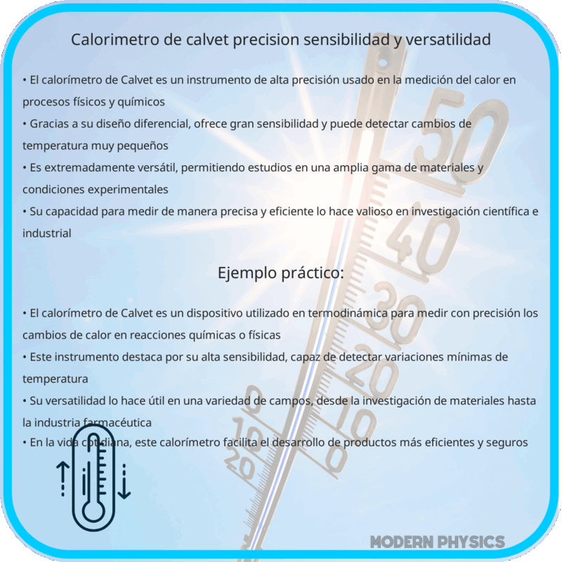 Calorímetro de Calvet | Precisión, Sensibilidad y Versatilidad