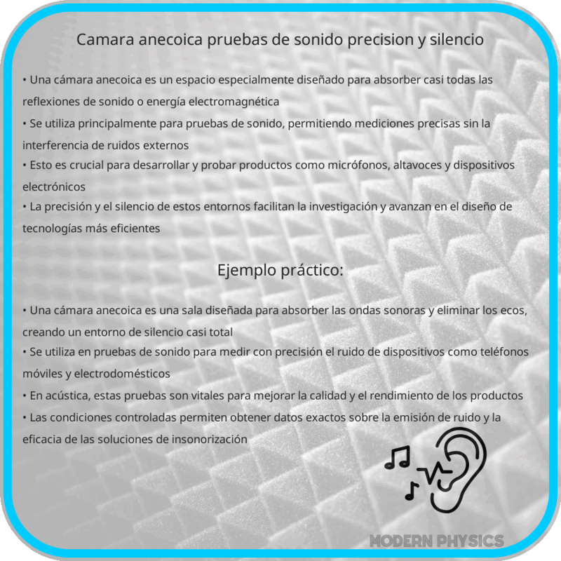 Cámara Anecoica | Pruebas de Sonido, Precisión y Silencio