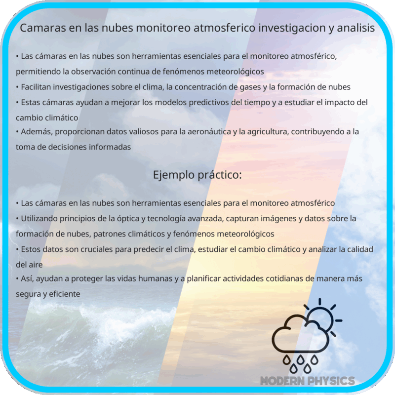 Cámaras en las Nubes | Monitoreo Atmosférico, Investigación y Análisis