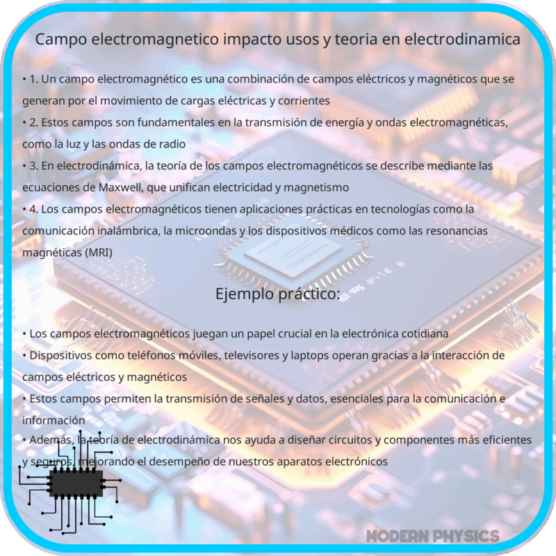 Campo Electromagnético | Impacto, Usos y Teoría en Electrodinámica