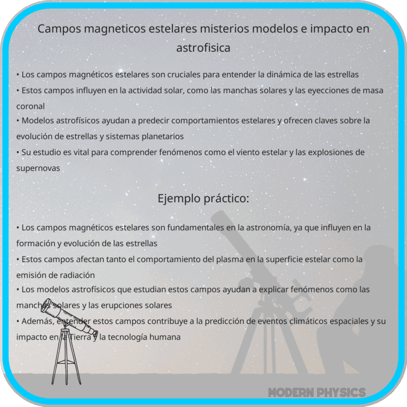 Campos Magnéticos Estelares | Misterios, Modelos e Impacto en Astrofísica